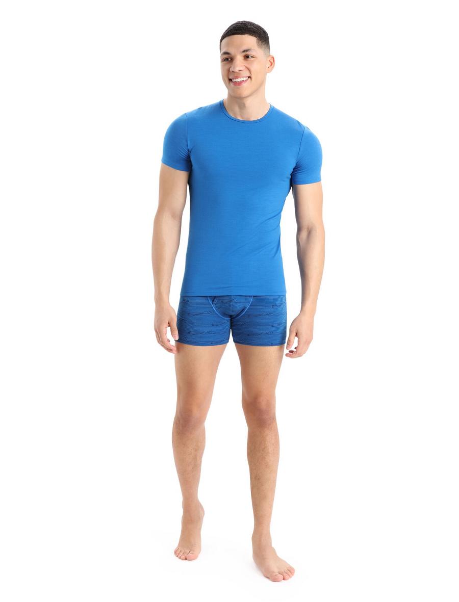 Icebreaker Merino Anatomica Boxers With Fly Miesten Alusvaatteet Laivastonsininen | FI 1304SGLO